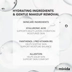 Hydrating Duo | 2 Pack 25 Count Makeup Remover Wipes + Hyaluronic Acid Face Serum