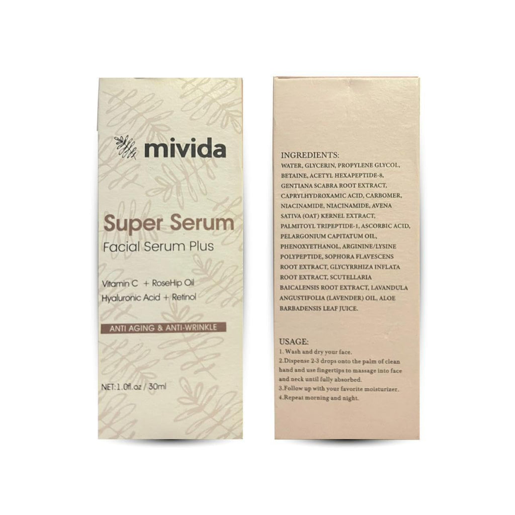 mivida All-in-One Anti-Aging Super Serum, 1 Fl Oz