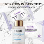 Hydrating Duo | 2 Pack 25 Count Makeup Remover Wipes + Hyaluronic Acid Face Serum
