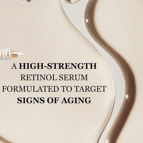 mivida 2.5% Retinol Serum – Wrinkle Reduction, Firming & Brightening (1 fl oz)