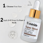 mivida All-in-One Anti-Aging Super Serum, 1 Fl Oz