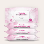 mivida Hypoallergenic Makeup Remover Wipes with Vitamin E, Value pack (4x50 Count)