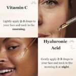 mivida 20% Vitamin C & Hyaluronic Acid Serum Set 2x1floz - Image 4