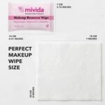 mivida Hypoallergenic Makeup Remover Wipes with Vitamin E, Individually Wrapped (100 Count) - Image 8