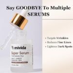 mivida All-in-One Anti-Aging Super Serum, 1 Fl Oz - Image 3