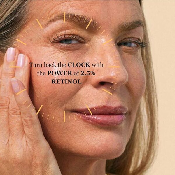 2.5% Retinol Serum – Wrinkle Reduction, Firming & Brightening Serum - Image 3