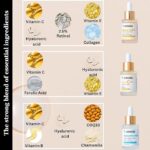 mivida Vitamin C, Hyaluronic Acid and 2.5% Retinol Serum 3x1floz - Image 4