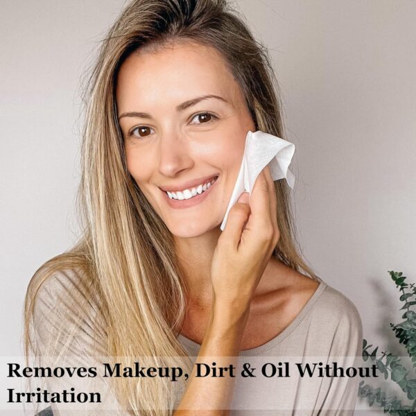Hypoallergenic Makeup Remover Wipes | 4x50 Count Value Pack - Image 2