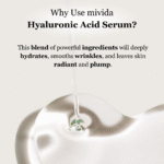 mivida Hyaluronic Acid Face Serum, 1 fl oz - Image 6