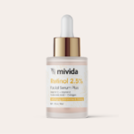 mivida 2.5% Retinol Serum – Wrinkle Reduction, Firming & Brightening (1 fl oz)