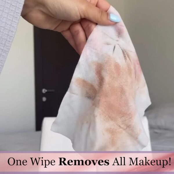 mivida Hypoallergenic Makeup Remover Wipes with Vitamin E 2 Pack of 25 Count + Hypoallergenic Makeup Remover Wipes with Hyaluronic acid 2 Pack of 25 Count+60 Count Individually Wrapped Makeup Remover  Beauty & Personal Care - Image 10
