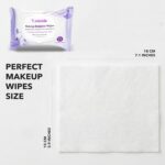 mivida Hypoallergenic Makeup Remover Wipes with Hyaluronic Acid, (25 Count) - Image 9