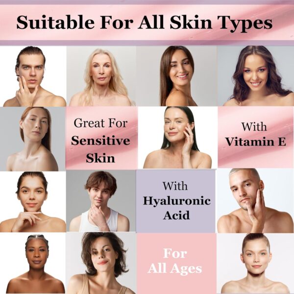 mivida Hypoallergenic Makeup Remover Wipes with Vitamin E 2 Pack of 25 Count + Hypoallergenic Makeup Remover Wipes with Hyaluronic acid 2 Pack of 25 Count+60 Count Individually Wrapped Makeup Remover  Beauty & Personal Care - Image 13