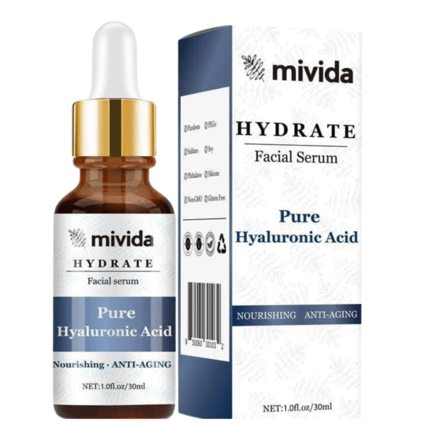 Pure Hyaluronic Acid Serum for Face – Deep Hydration & Anti-Aging - Image 1