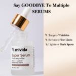 mivida Makeup Remover Wipes with Vitamin E & Super Anti-Aging Face Serum - Image 6