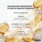 mivida Hypoallergenic Makeup Remover Wipes with Vitamin E, Individually Wrapped (40 x 5, 200 Count) - Image 4