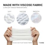 mivida Hypoallergenic Makeup Remover Wipes with Vitamin E, Individually Wrapped (40 x 5, 200 Count) - Image 6