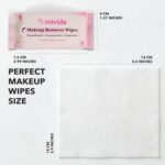 mivida Hypoallergenic Makeup Remover Wipes with Vitamin E, Mini Pack 5x10 Packs (400 Count) - Image 9