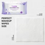 mivida Hypoallergenic Makeup Remover Wipes with Hyaluronic Acid, Twin pack (2x50 Count) - Image 8