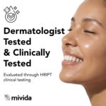 mivida Hypoallergenic Makeup Remover Wipes with Hyaluronic Acid, Twin pack (25 Count) - Image 2